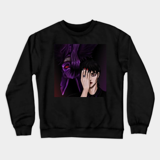 Corpse Husband by Elinor Keat Crewneck Sweatshirt by Elinor Keat